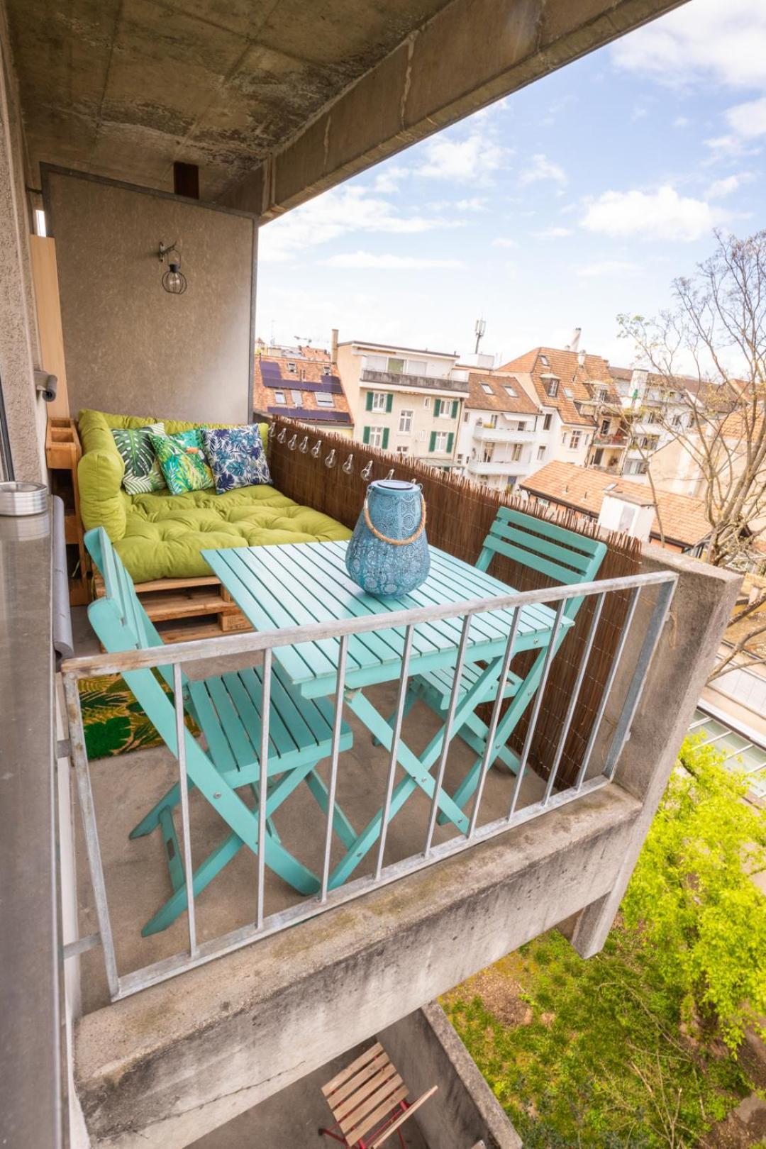 Special Blue Tiger Apartment Basel, Messe Kleinbasel 10-Star Exteriör bild